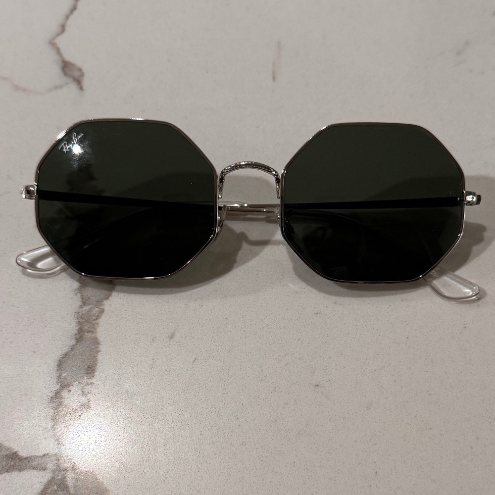 Ray-Ban Unisex Octagon Metal Sunglasses RB1972